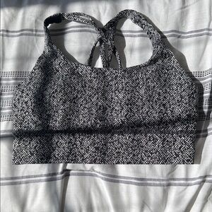 lululemon athletica Black and White Sports Bra